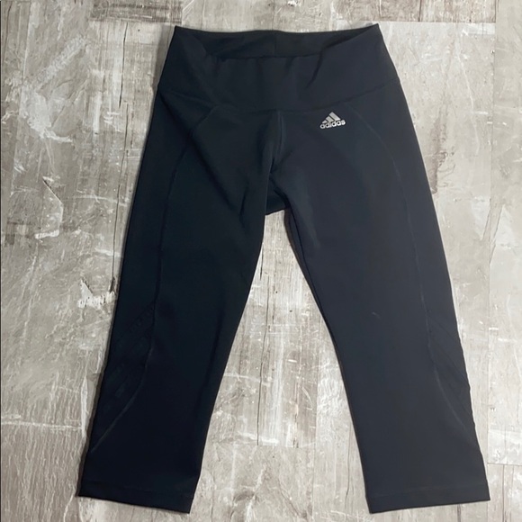 Adidas Crop/capri Legging - Picture 1 of 4